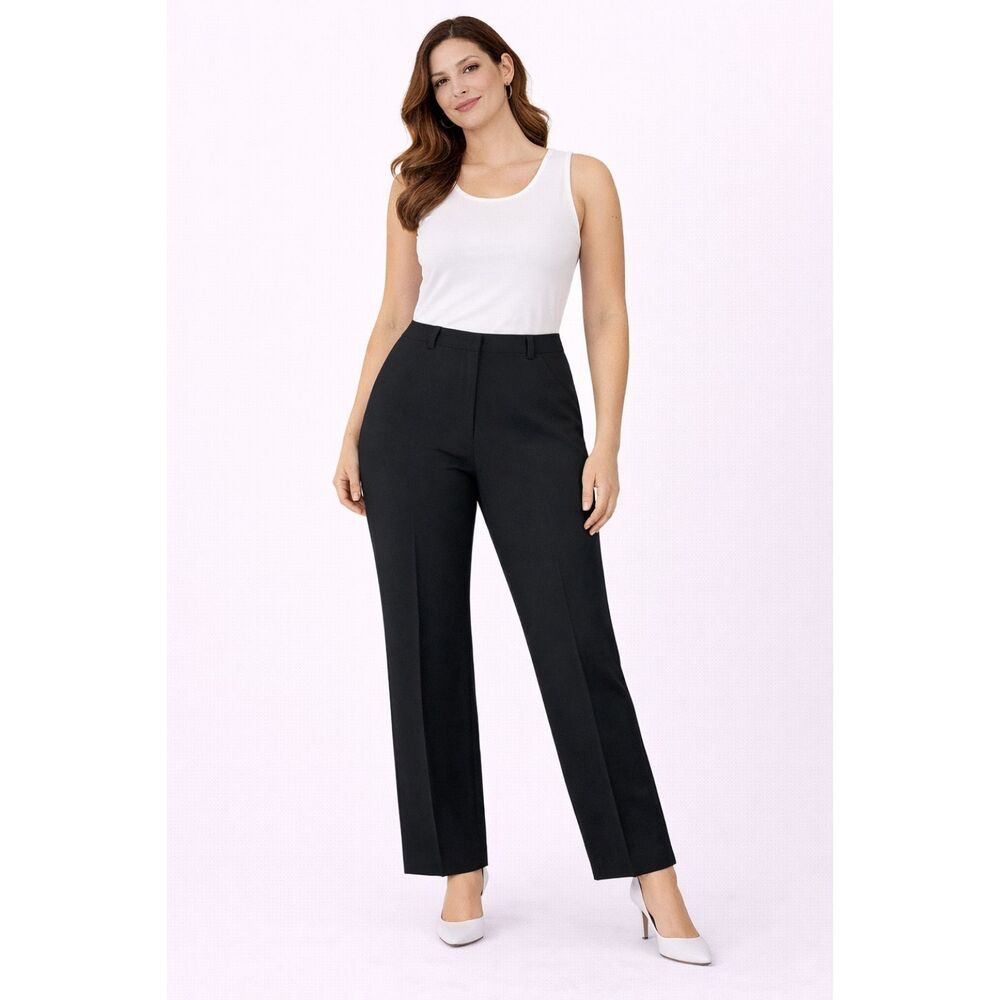 Atelier Dress Straight Leg Pants Black 8